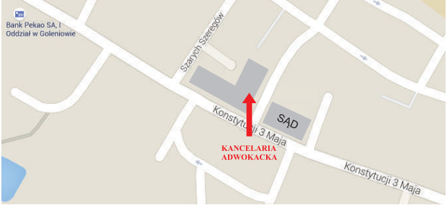 Lokalizacja Kancelaria Adwokacka